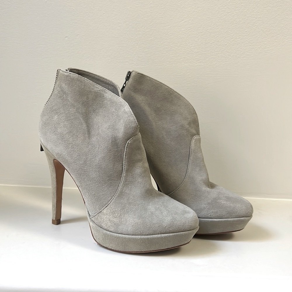 Alexandre Birman Suede Booties, Size 7